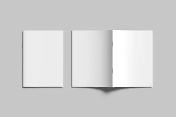Fototapeta premium Magazine Blank Mockup 3D Design