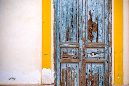 Picturesque details of the historic architecture of Totana, Region of Murcia, Spain