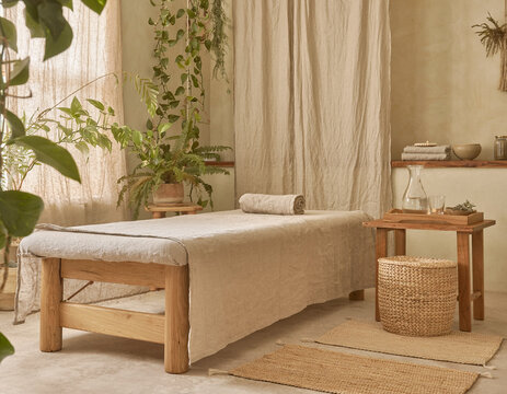 living room spa interior