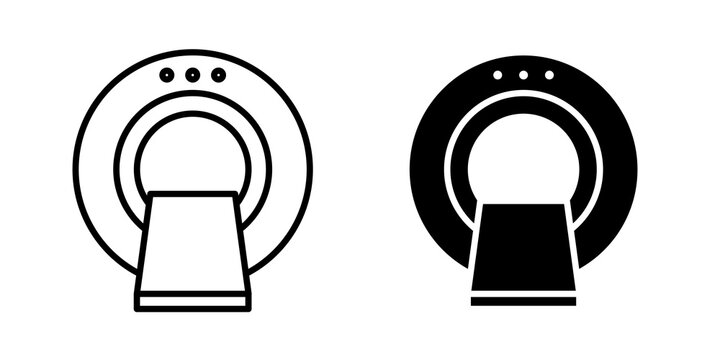 MRI icon minimal logo pack