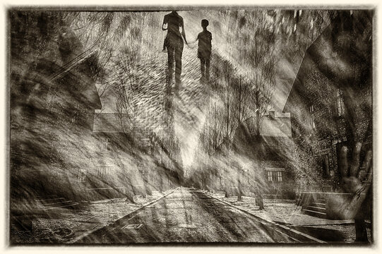 Fragments of a Mind Trapped Between Memory and Illusion