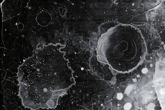 Darkroom Chemical Stain Rings Texture Overlay