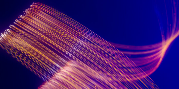 3D Optical Data Transmission Wave