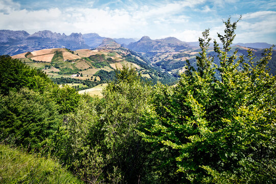 Sierra Parra desde el Puerto de Los Tornos