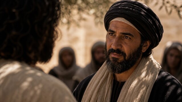 A lawyer asks Jesus Christ: "And who is my neighbor?". Biblical parable about mercy, neighborly love, faith, and helping others.
