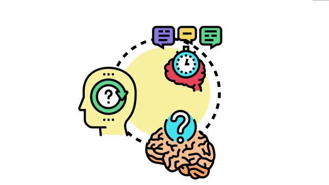 Icon concept creative minds collaborating, generating solutions, and exchanging knowledge to make decisions, solve problems, and develop innovative projects