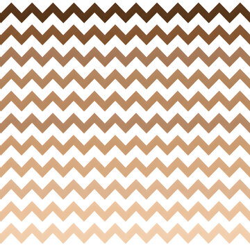 Brown Geometric Zig Zag Pattern
