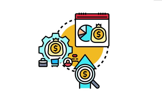 Measuring asset performance and financial returns on a calendar, demonstrating data analytics and strategic resource allocation for optimal business growth and efficiency