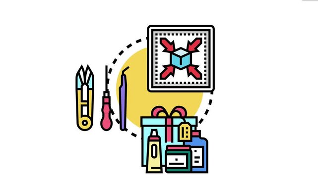 Assorted multi item kit collecting various items, products, and tools, representing product packaging, essential sets, and diverse collections