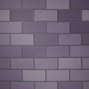 Purple Brick Wall Texture