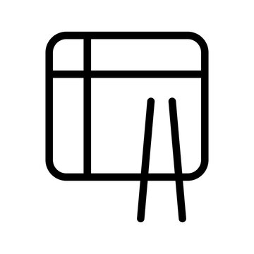 Bento Tray Icon Vector Symbol Design Illustration