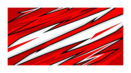 Obraz premium Car wrap stripe racing background designs for vehicle, rally, race, adventure and car racing livery. creative eps10