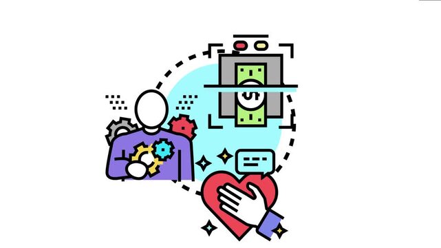 Authenticity concept visualizing personal integrity, emotional truthfulness, and financial verification, portraying the genuine nature of identity, values, and transactions