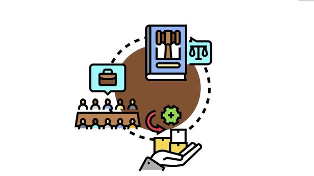 Corporate endpoint oversight ensuring legal compliance. Managing business operations. Handling product distribution