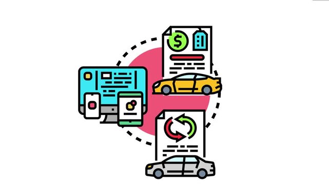 System authorized exclusive licensing or leasing of vehicles through digital platforms, managing agreements, financing, and renewals for individual transport solutions