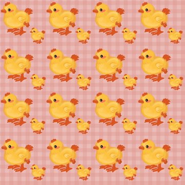chicken pattern zoo pattern