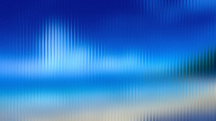 Fototapeta premium Abstract blue sky with soft white clouds and subtle horizontal lines during daytime creating a serene mood