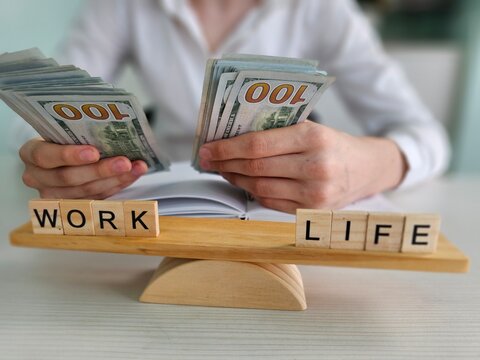 Balancing work and life with money and priorities