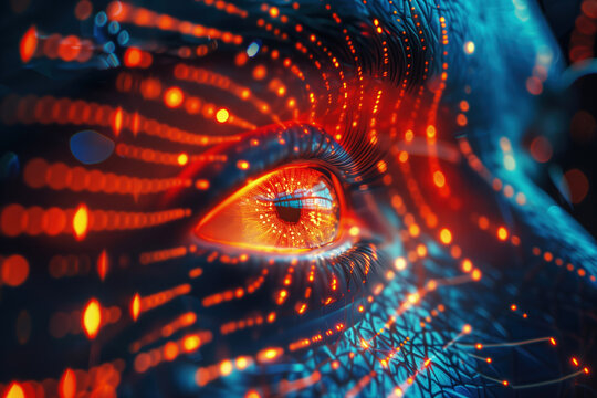 Futuristic Retinal Biometric Scanner Authenticating Agent Identity for Accessing Classified Database