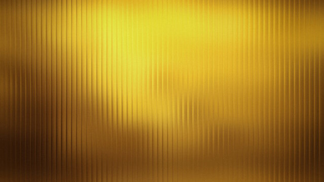 Golden rippled glass surface with soft diffused light creating a luxurious abstract background for design