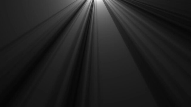 Glowing light rays burst on transparent background. Isolated white light rays animation. Shine or sun effect on black screen. sun light lens flares art animation background, white light rays looping