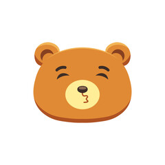 Fototapeta premium Teddy Bear Head