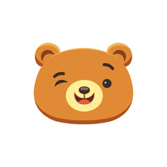 Obraz premium Teddy Bear Head