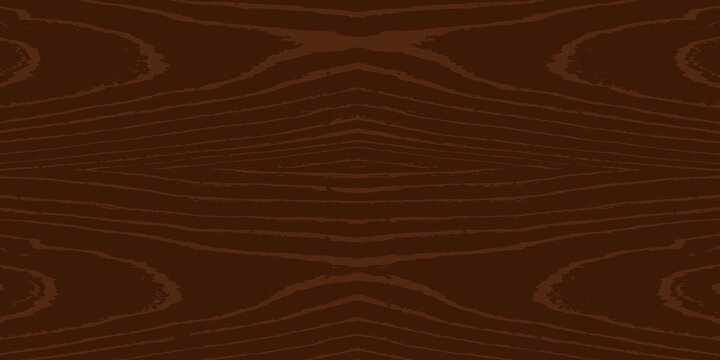 Seamless dark wood grain texture background with natural timber pattern rustic wooden surface vector illustration design template
