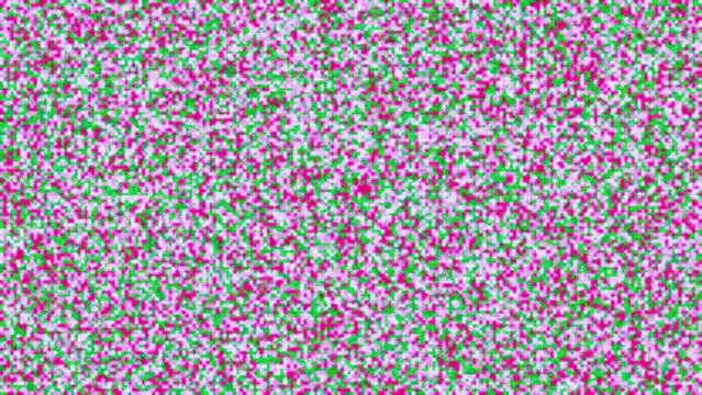 Abstract Multicolor Random Dot Stereogram Pattern