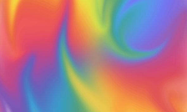Vibrant rainbow gradient background with blurred colorful spectrum and smooth transitions