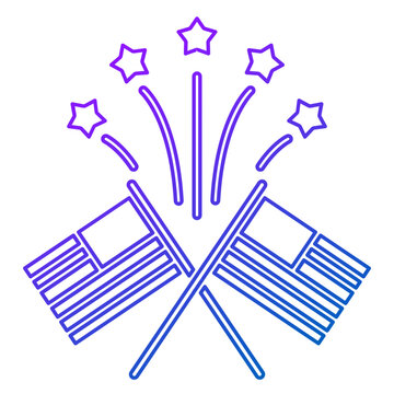 America party day icon