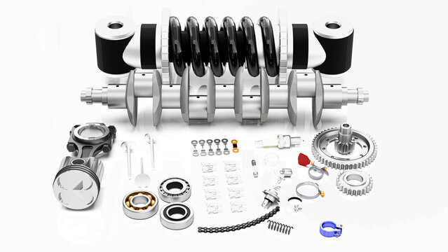 Automotive Mechanical Components, Brake Discs, Connecting Rods, Ignition Coil and Engine Parts
