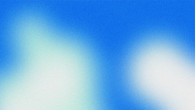 Soft blue sky background with subtle white clouds and a gentle gradient, creating a serene and airy atmosphere with a slight grain texture.