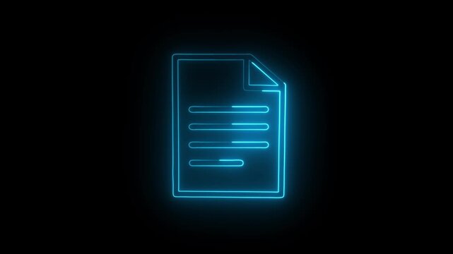 Online document validation concepts on the transparent background. Company articles of association Terms and Conditions, regulations and legal advice. Motion graphics of document validation concept.
