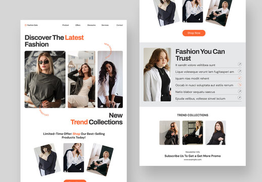 Sale Email Newsletter Template