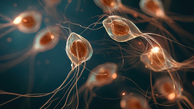 Microscopic Neurons and Neural Network Connections in Human Nervous System