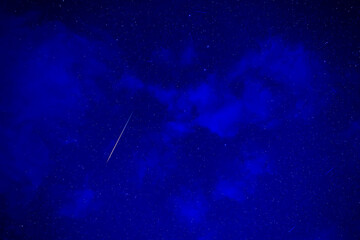 Fototapeta na wymiar Summertime Milky Way stars and constellations.