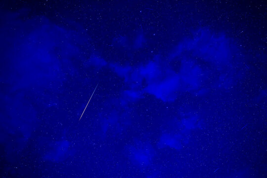 Summertime Milky Way stars and constellations.