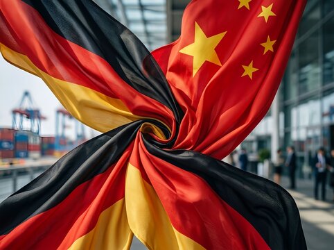 Trade, Manufacturing, and Logistics of Germany and China. Industrial production, automotive exports, supply chains, and international economic relations