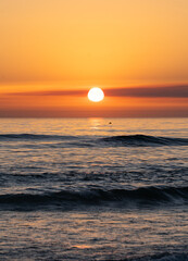 sunset on the sea © Victor