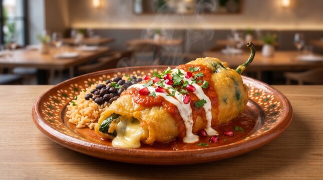 Authentic Mexican Chile Relleno