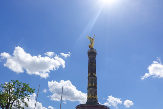 Berlin, Germany, June 8th 2026:  Where grace meets grandeur, Berlin&rsquo;s Angel Column touches the sky
