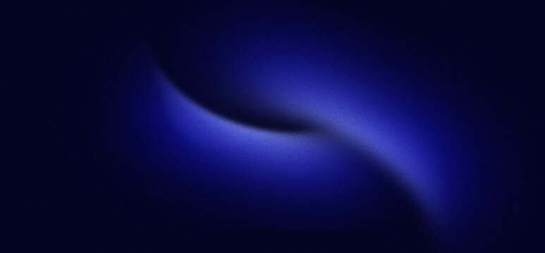 Blue abstract gradient wave light dark smooth background Blue abstract gradient wave light over dark smooth background with soft flowing shape, glowing curve, minimal texture, and modern digital