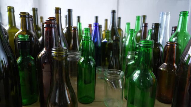 Glass Bottles and Containers for Recycling, Sustainability, and Eco Friendly Design