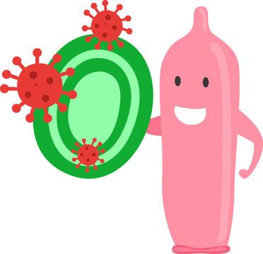 HIV infection and prevention concept