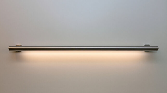 Modern Stainless Steel Wall Light Sconce with Warm Glow