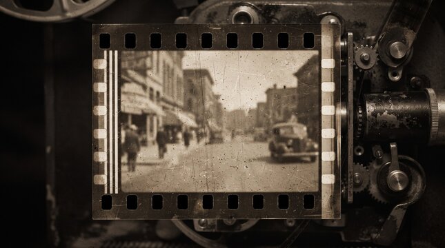 Textura de superposici&oacute;n de pel&iacute;cula vintage estilo retro en blanco y negro, con ara&ntilde;azos, polvo, desgaste, imperfecciones de celuloide y bordes redondeados.