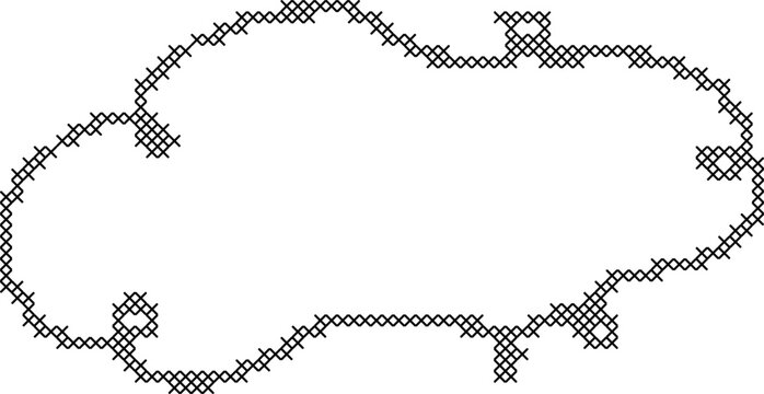 Cross Stitch Embroidery Frame