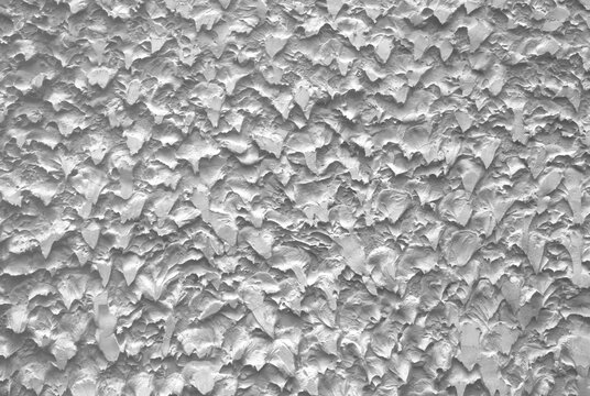 Uneven plaster wall