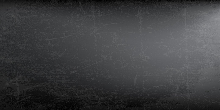 Grunge white color chalk texture on blackboard or chalkboard background with copy space